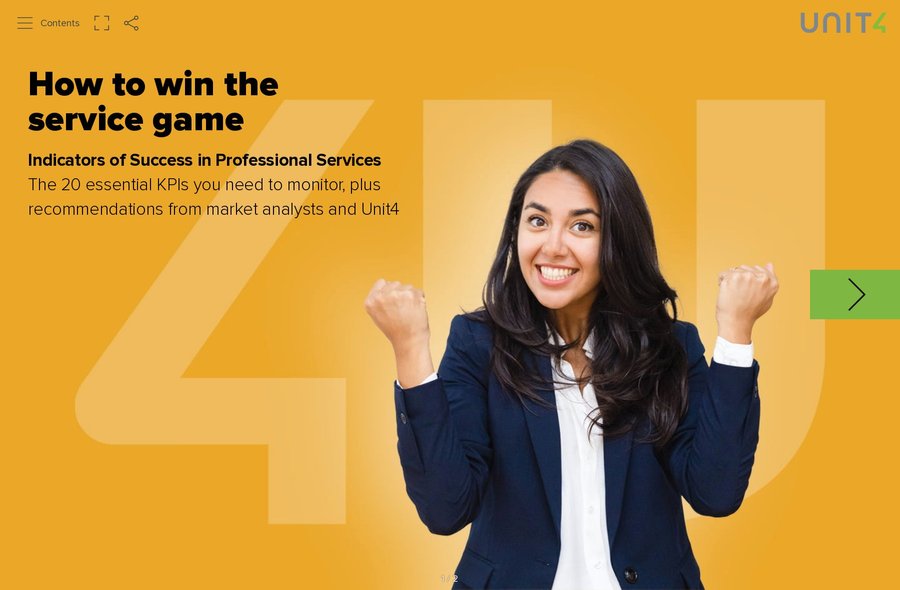 How to win the service game with ERP Gated