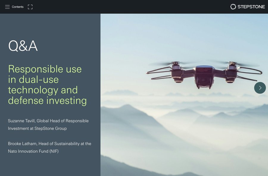 StepStone Group- Nato Innovation Fund Q&A