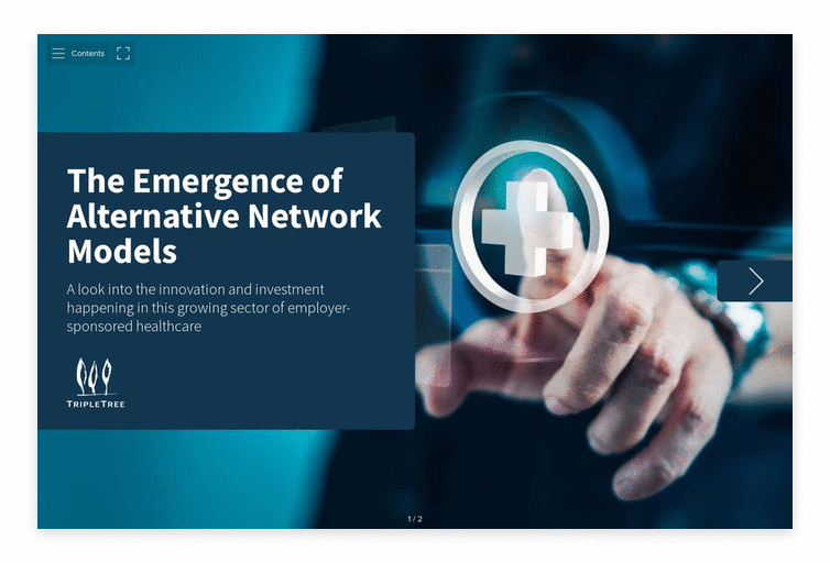 The Emergence of Alternative Network Models for Healthcare TripleTree